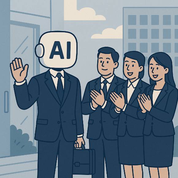 생성형 인공지능(AI) 챗GPT 출시 이후 영국 내 신입사원 일자리 약 3분의 1이 사라졌다는 분석이 공개됐다. 사진은 AI로 생성한 이미지. [사진=챗GPT]