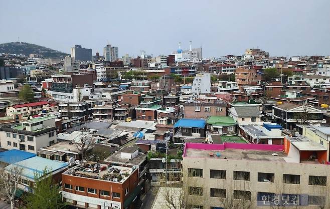 서울 용산구 한남2구역 전경. 사진=오세성 한경닷컴 기자