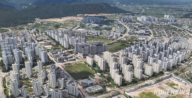 내포신도시 전경.