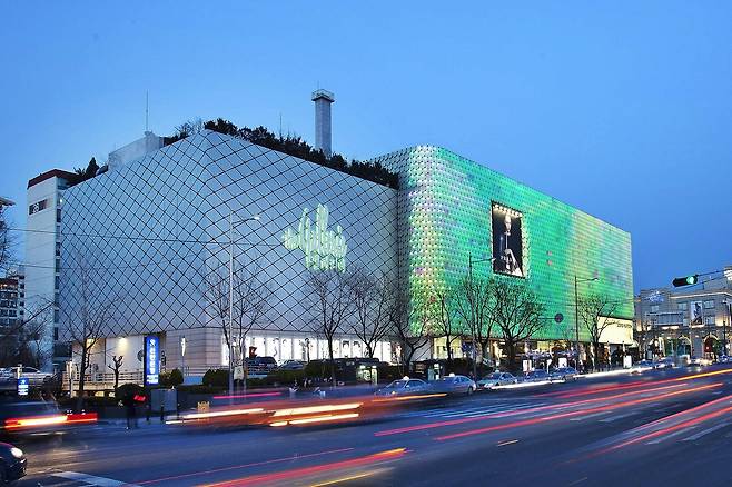 서울 갤러리아명품관 웨스트(WEST) 전경. [한화갤러리아 제공]