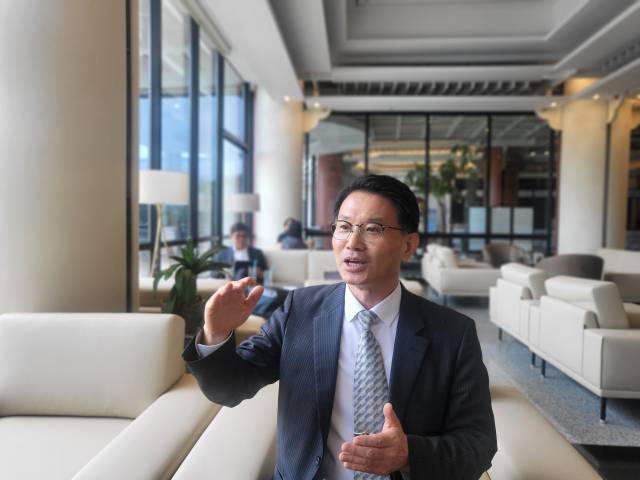 장수청 미국 퍼듀대 교수. 이경운 기자