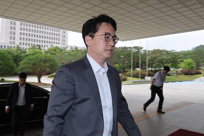 6월17일 심우정 검찰총장이 대검찰청으로 출근하고 있다. ⓒ연합뉴스