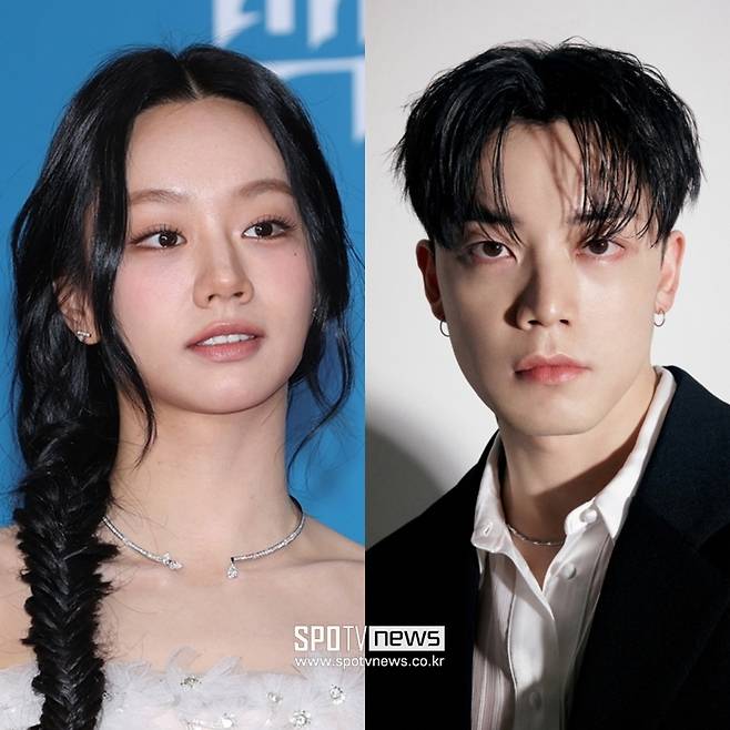 ▲ 혜리(왼쪽), 우태. ⓒ곽혜미 기자, 더라이브 제공