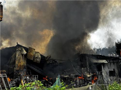 화재 현장 [부천소방서 제공. 재판매 및 DB 금지]