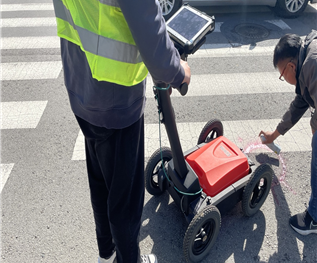 GRP 지반탐사 모습/사진=전북특별자치도