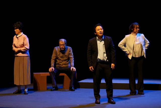 극단 미소의 ‘대찬 이발소’./통영연극예술축제/