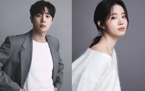 추영우(왼쪽)와 신시아, 사진제공=제이와이드컴퍼니, 매니지먼트 숲