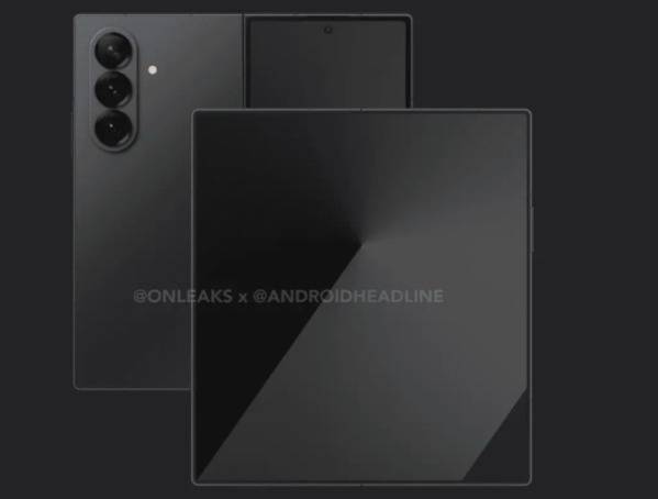 삼성전자 갤럭시Z폴드7 유출 렌더링 (온리크스·안드로이드오소리티 제공)/뉴스1