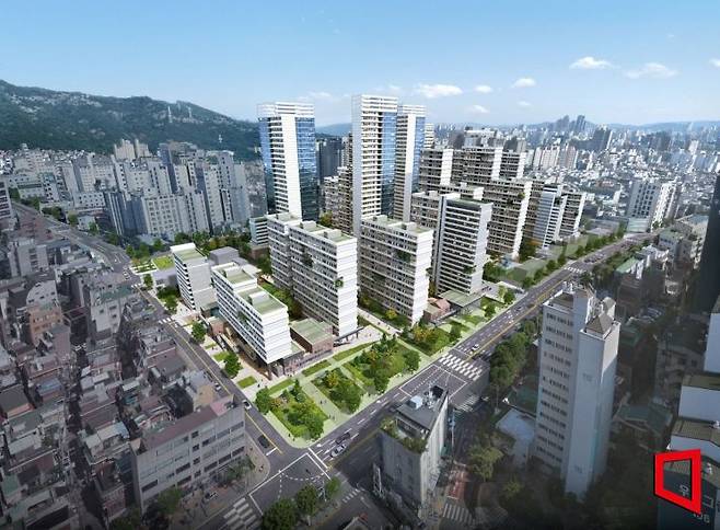 장안동 134-15 일대 신통기획 조감도. 서울시 제공