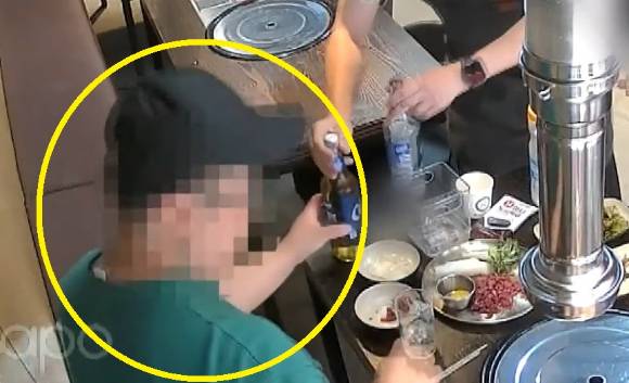 CCTV에 찍힌 남성 [사진=JTBC '사건반장']