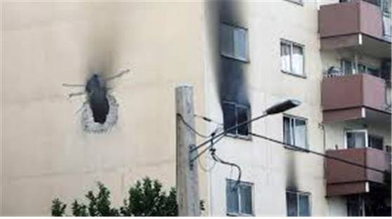 모사드가 이란 고위 인사 를 ‘핀셋 암살’한 현장. [사진 The War Zone]