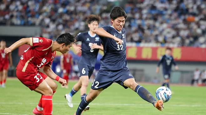 장수 프리미어 리그 경기 장면/사진=중국 인터넷