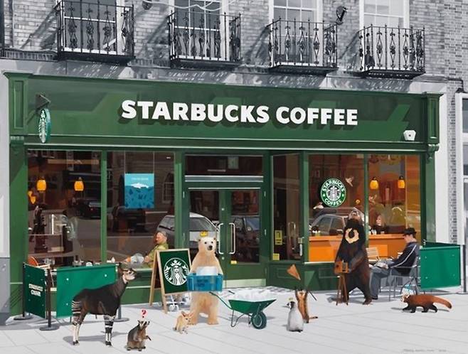 정성준 Woohoo! Scored some good stuff today!, 2024 oil on canvas 91.0 x 116.8 cm *재판매 및 DB 금지