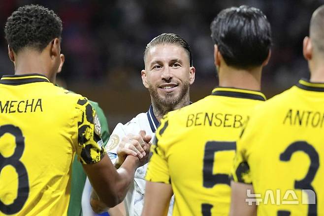 [애틀랜타=AP/뉴시스]몬테레이의 베테랑 수비수 라모스. 2025.07.01.