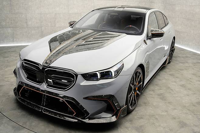 만소리, BMW M5를 위한 튜닝 패키지 공개