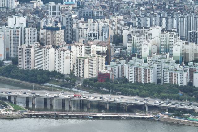 서울 시내 아파트 단지 모습. 연합뉴스