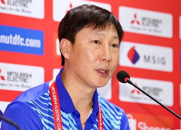 김상식 베트남 축구 대표팀 감독. 베트남축구협회 웹페이지 캡처