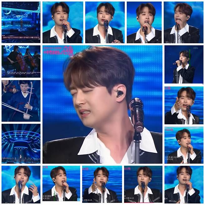 '감성 트롯돌' 이찬원 '하늘 여행' 라이브 영상 100만뷰