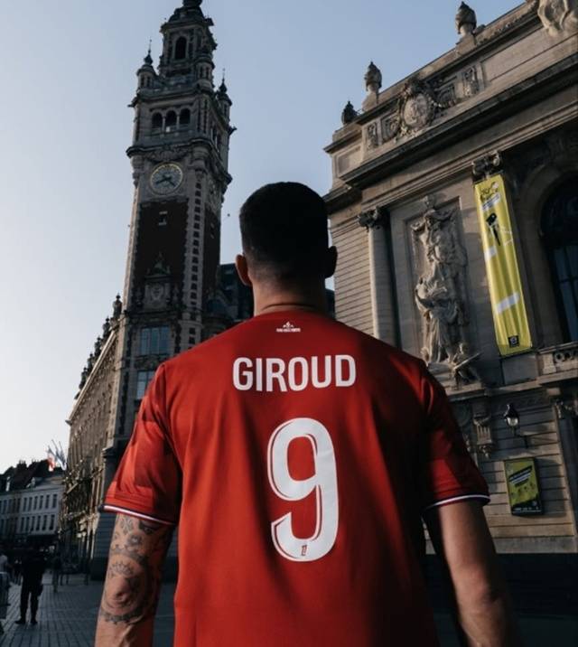 올리비에 지루. /사진=LOSC릴 SNS