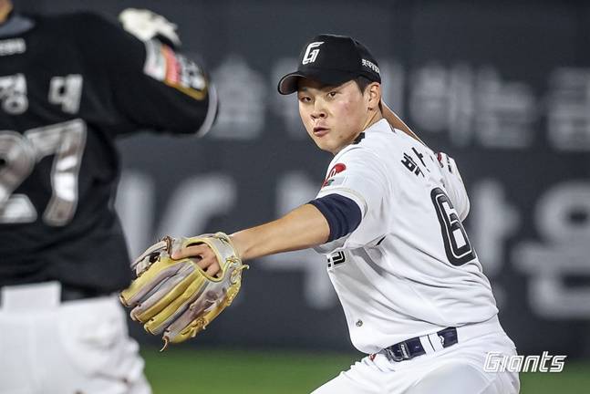 롯데 박찬형. /사진=롯데 자이언츠 제공