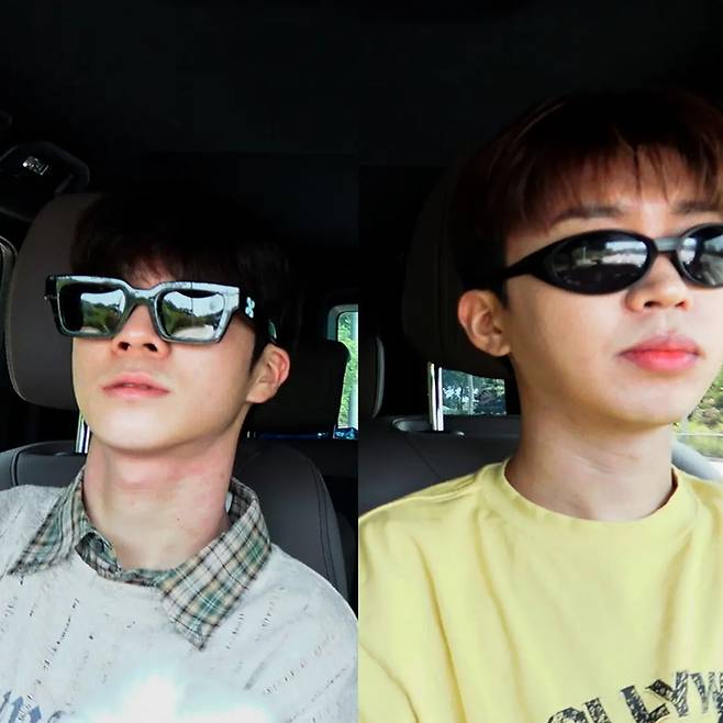 정동원, 임영웅. 사진| 정동원 유튜브