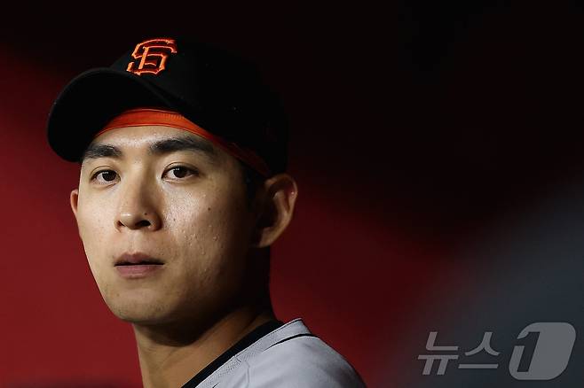 샌프란시스코 자이언츠 이정후가 3일(한국시간) 열린 2025 메이저리그 애리조나 다이아몬드백스전에서 5타수 3안타 1타점 2득점으로 활약했다. ⓒ AFP=뉴스1