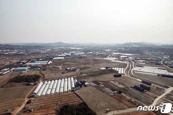 3기 신도시로 지정된 경기도 고양시 덕양구 창릉신도시 예정부지의 모습. 뉴스1 ⓒ News1 이재명 기자