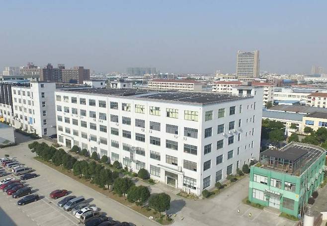 씨앤씨 상하이 인터내셔널 1공장(씨앤씨인터내셔널제공)