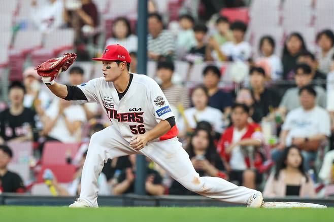 KIA 타이거즈 오선우. 사진제공=KIA 타이거즈