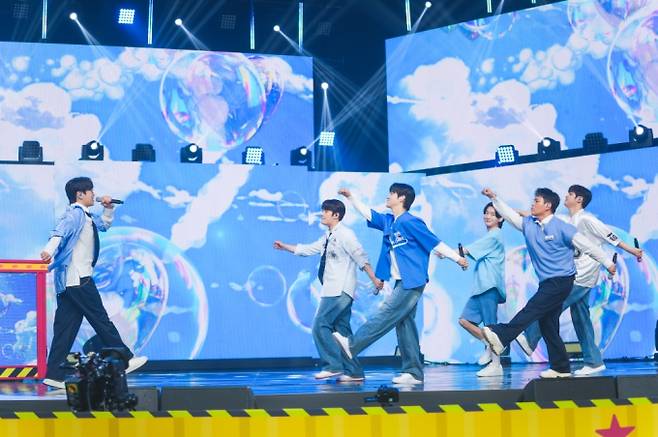 ‘사콜세븐’ 김용빈→최재명 아이돌 접수 (사진: TV CHOSUN)