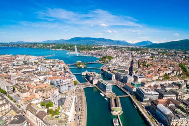 스위스 제네바 전경./조선DB