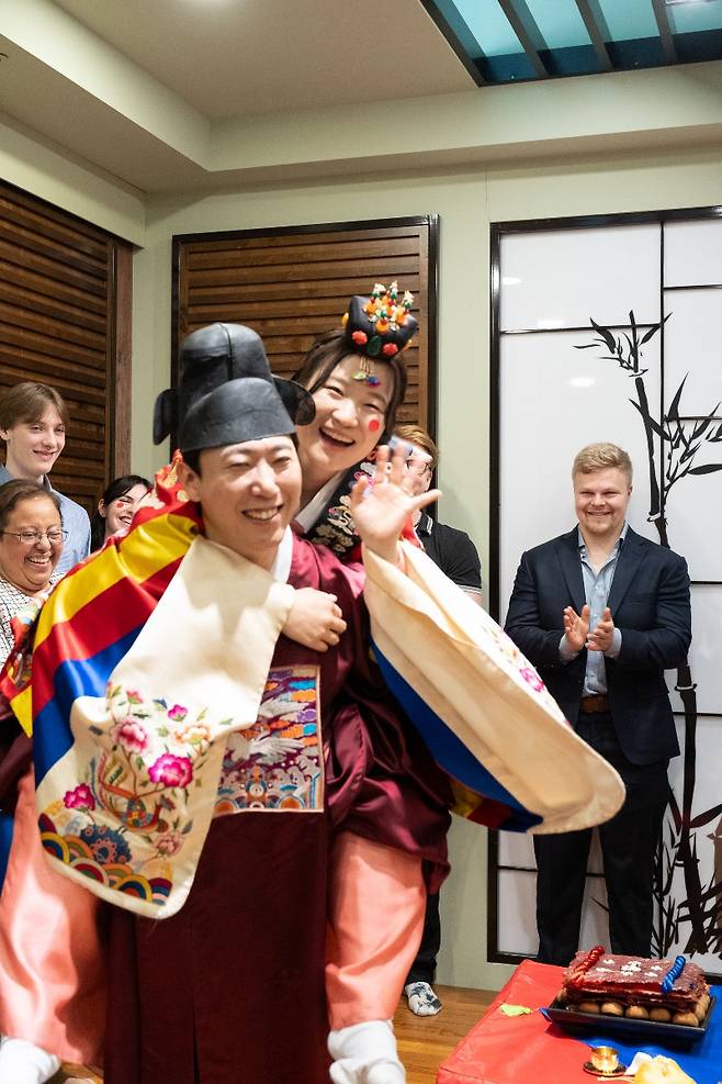 전통 결혼식 모습