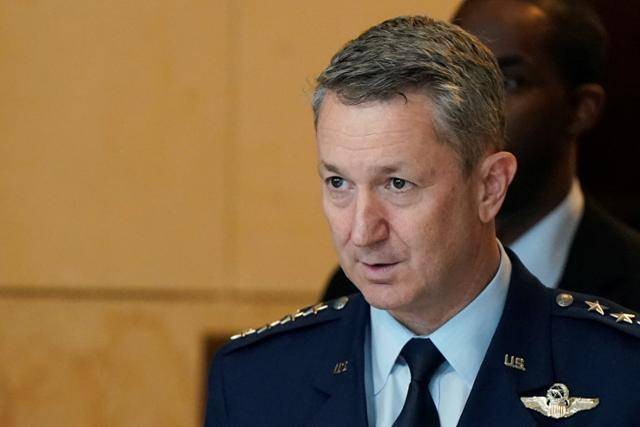 댄 케인 미군 합참의장. 워싱턴=로이터 연합뉴스