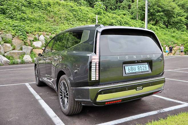 아이오닉 9 후면부 / 출처=IT동아