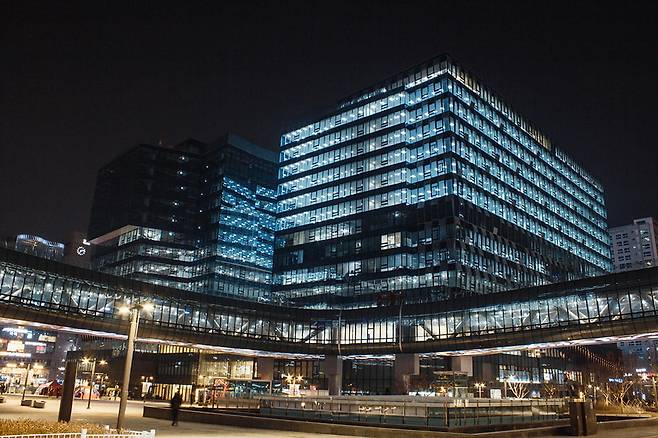 경기 성남시 분당구 백현동 판교 테크원타워 전경. 테크원타워 제공