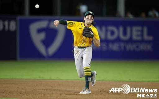 애슬레틱스 신인 유격수 윌슨은 올스타에 선정됐다. 사진=ⓒAFPBBNews = News1