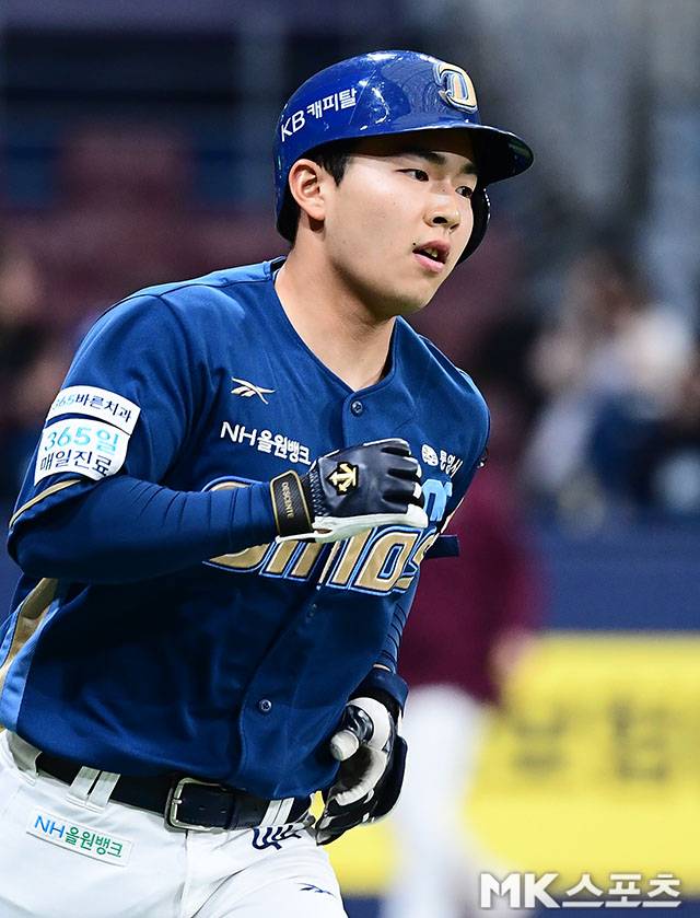 최근 나쁘지 않은 타격감을 보이고 있는 김휘집. 사진=김영구 기자