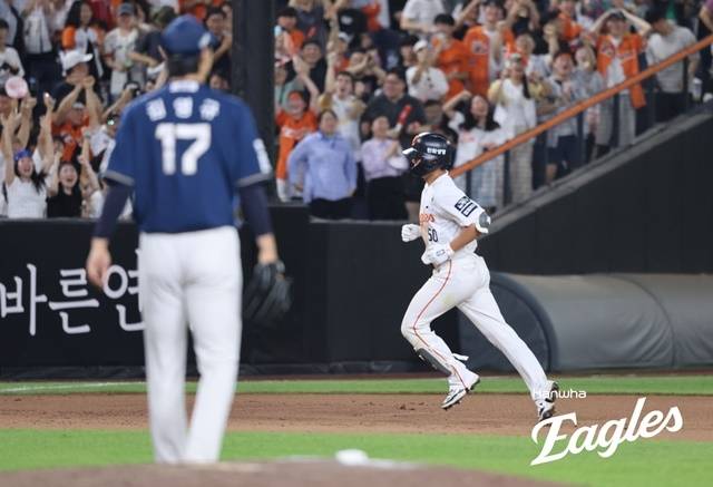 이원석은 3일 대전 NC전에서 홈런포를 가동했다. 사진=한화 제공