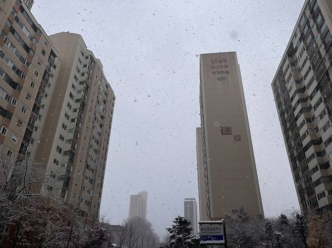 분당 선도지구로 선정된 양지마을 1단지 금호아파트. [헤럴드경제DB]
