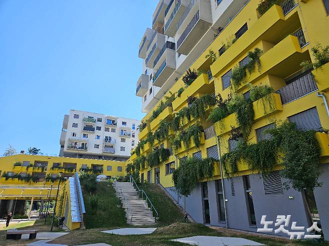 비엔나 '노르트반호프' 임대주택. 권민철 기자