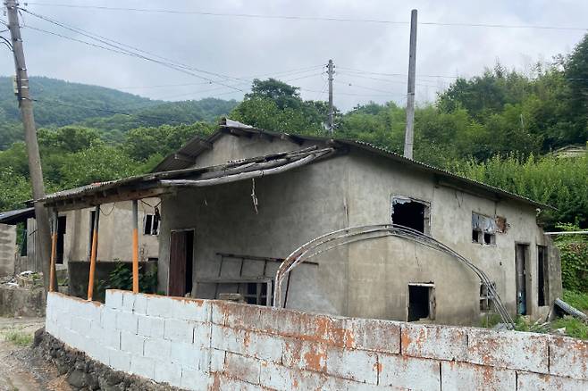 방치된 빈집. 경남도청 제공