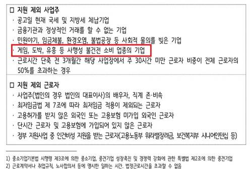 수정 전 경기도일자리재단의 공고 [경기도일자리재단 '잡아바 어플라이' 홈페이지 캡처]