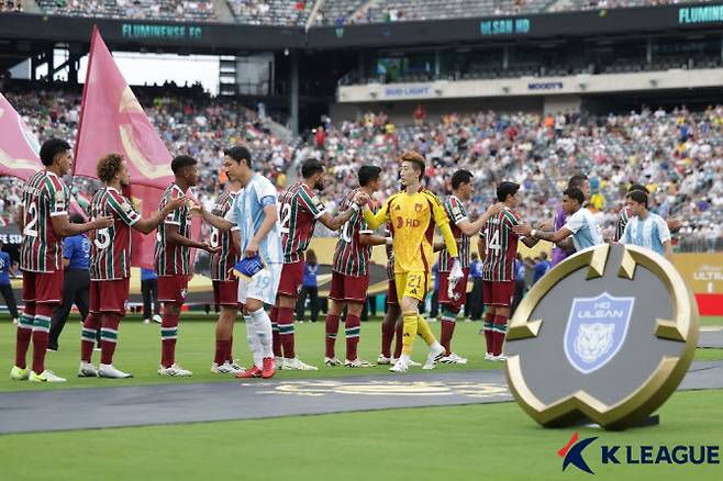 2025 FIFA 클럽 월드컵에 참가한 조현우의 모습. 사진=한국프로축구연맹