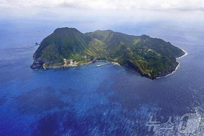 일본 남서부 가고시마현 도지마촌에 위치한 아쿠세키지마 항공사진. 2023.05.03 ⓒ 로이터=뉴스1 ⓒ News1 김지완 기자