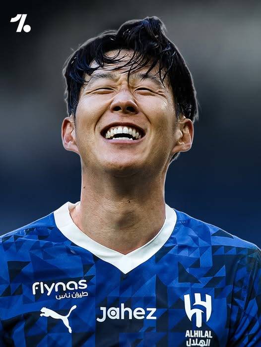 사우디아라비아 리그와 연결된 토트넘 홋스퍼 손흥민. /사진=onefootball