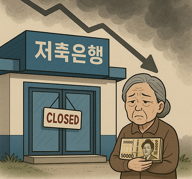 올해 1분기 저축은행의 임직원 수와 점포 수가 모두 감소했다.ⓒAI이미지