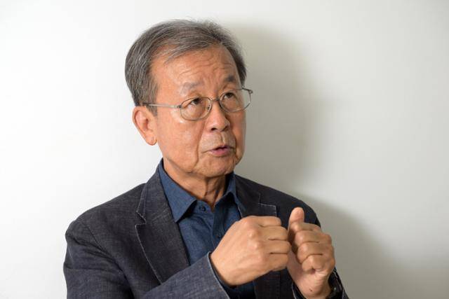 원혜영 웰다잉문화운동 대표가 서울 중구 사무실에서 본보와 인터뷰하고 있다. 강예진 기자