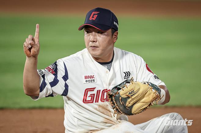 롯데 자이언츠 대들보 정훈.