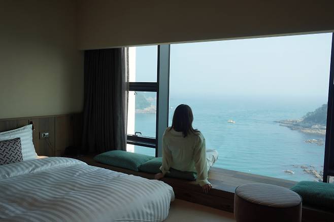 전 객실 오션뷰로 이뤄진 쏠비치 남해. IS포토