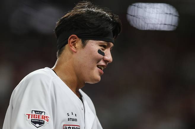 올 시즌 'KIA의 발견'으로 손꼽히는 오선우. KIA 제공